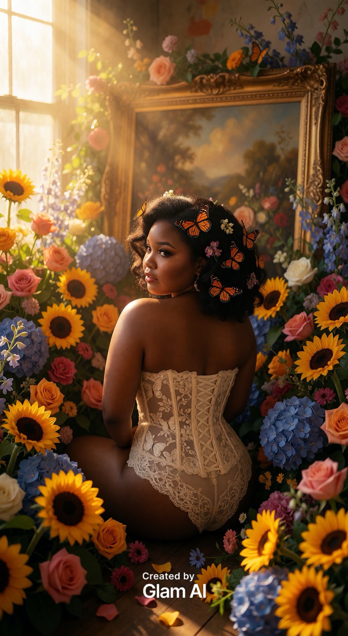 This is a flower girl 🌺